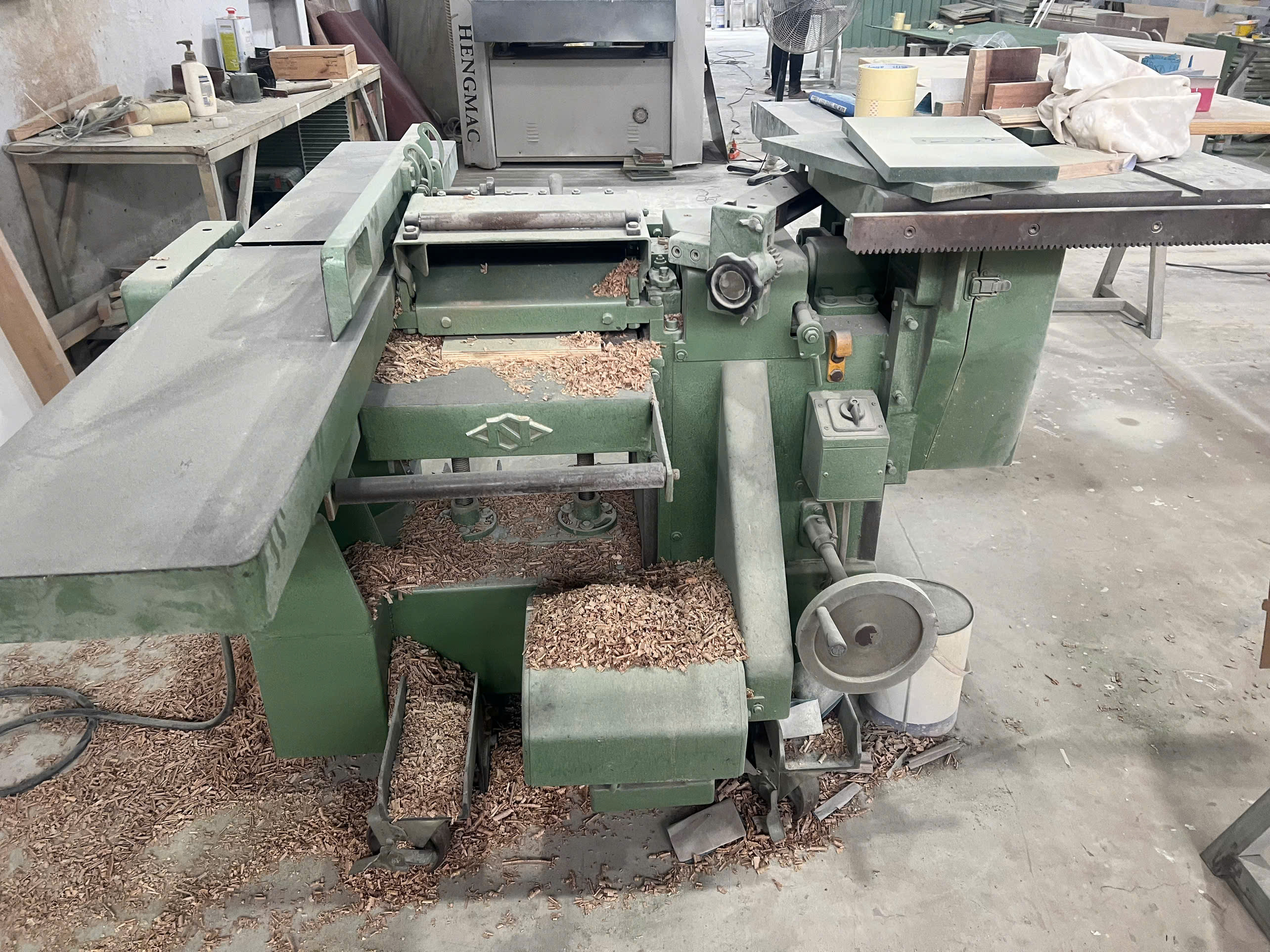 Combined Surface and Thickness Planer